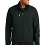 CornerStone Mens Workwear Water Resistant Soft Shell Full Zip Jacket - Black