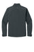 CornerStone CSJ70 Mens Workwear Water Resistant Soft Shell Full Zip Jacket Iron Grey Flat Back