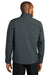 CornerStone CSJ70 Mens Workwear Water Resistant Soft Shell Full Zip Jacket Iron Grey Model Back