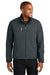 CornerStone CSJ70 Mens Workwear Water Resistant Soft Shell Full Zip Jacket Iron Grey Model Front
