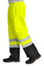 CornerStone CSP504 Mens ANSI Class E Pull On Rain Pants Safety Yellow/Black Model Side