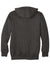Carhartt CT100614 Mens Paxton Rain Defender Water Resistant Full Zip Hooded Sweatshirt Hoodie w/ Pockets Heather Carbon Grey Flat Back