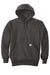 Carhartt CT100615 Mens Paxton Rain Defender Water Resistant Hooded Sweatshirt Hoodie w/ Pouch Pocket Heather Carbon Grey Flat Front