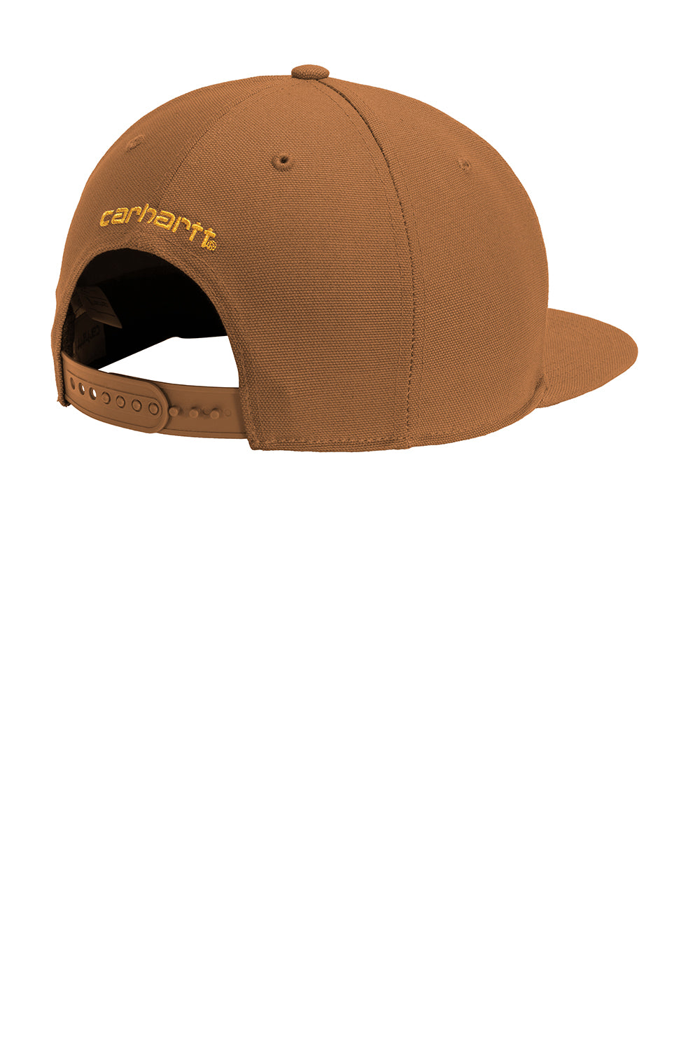 Carhartt CT101604  Ashland FastDry Moisture Wicking Adjustable Hat Carhartt Brown Flat Back
