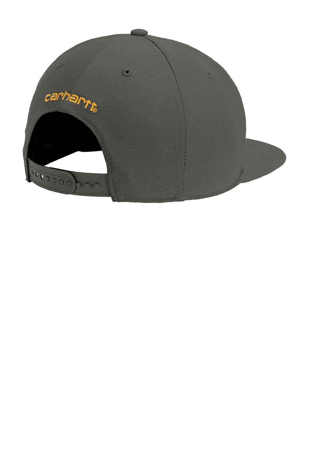 Carhartt Hats CT101604/CT106665 Mens Ashland FastDry Moisture Wicking Adjustable Hat Gravel Grey Flat Back