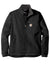 Carhartt CT102199 Mens Crowley Wind & Water Resistant Full Zip Jacket Black Flat Front