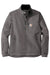 Carhartt CT102199 Mens Crowley Wind & Water Resistant Full Zip Jacket Charcoal Grey Flat Front
