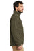 Carhartt CT102199 Mens Crowley Wind & Water Resistant Full Zip Jacket Moss Green Model Side