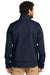 Carhartt CT102199 Mens Crowley Wind & Water Resistant Full Zip Jacket Navy Blue Model Back