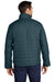 Carhartt CT102208 Mens Gilliam Wind & Water Resistant Full Zip Jacket Navy Blue Model Back