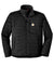 Carhartt CT102208 Mens Gilliam Wind & Water Resistant Full Zip Jacket Black Flat Front