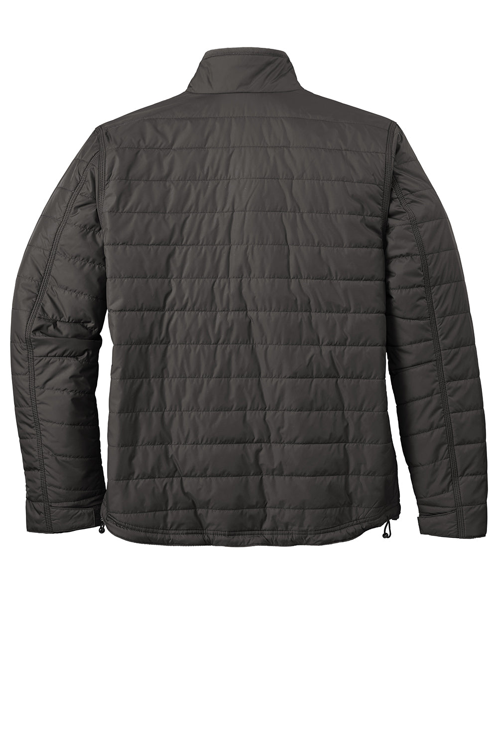 Carhartt CT102208 Mens Gilliam Wind & Water Resistant Full Zip Jacket Shadow Grey Flat Back
