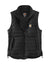 Carhartt CT102286 Mens Gilliam Full Zip Vest Black Flat Front