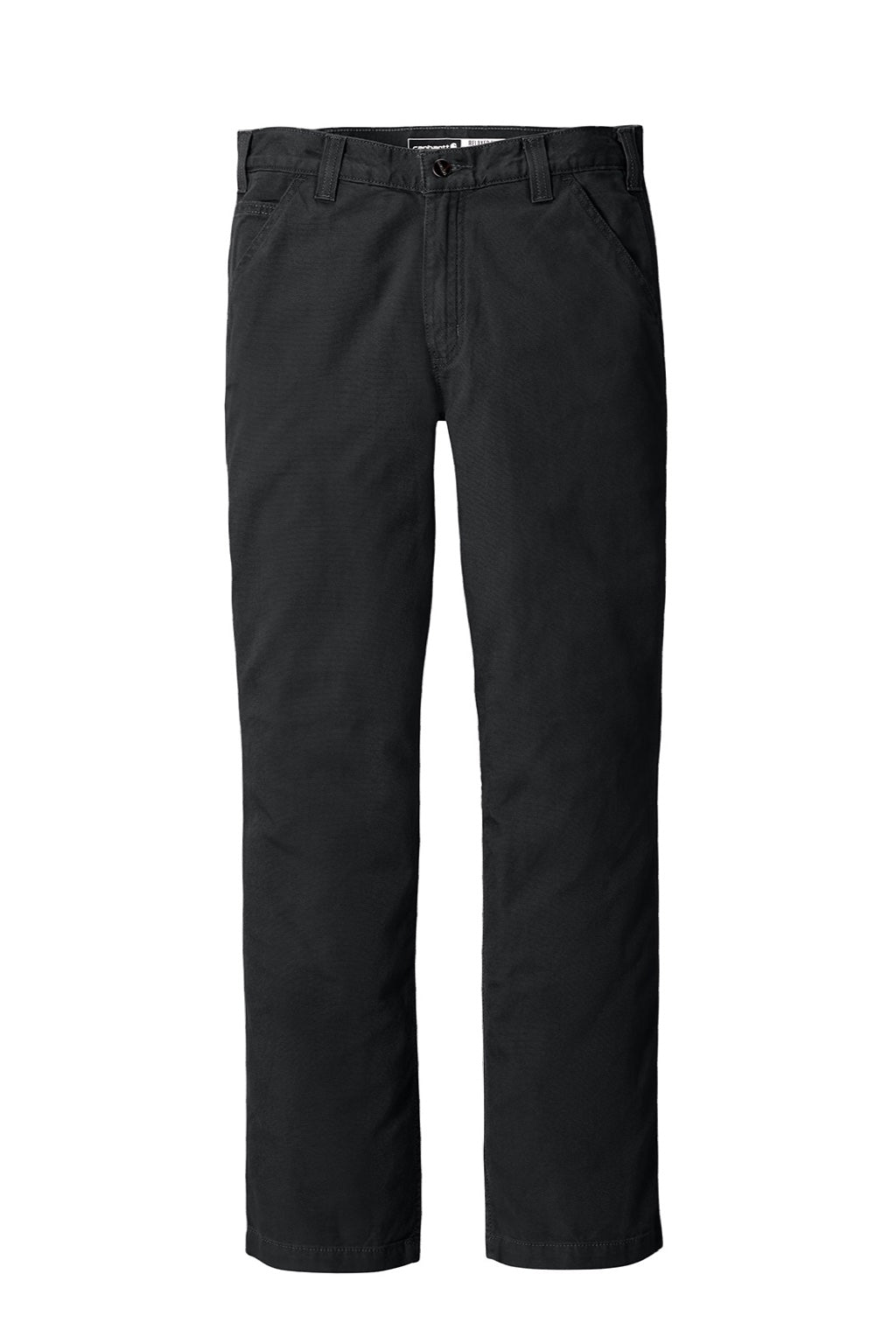 Carhartt CT102291 Mens Rugged Flex Rigby Pants Black Flat Front