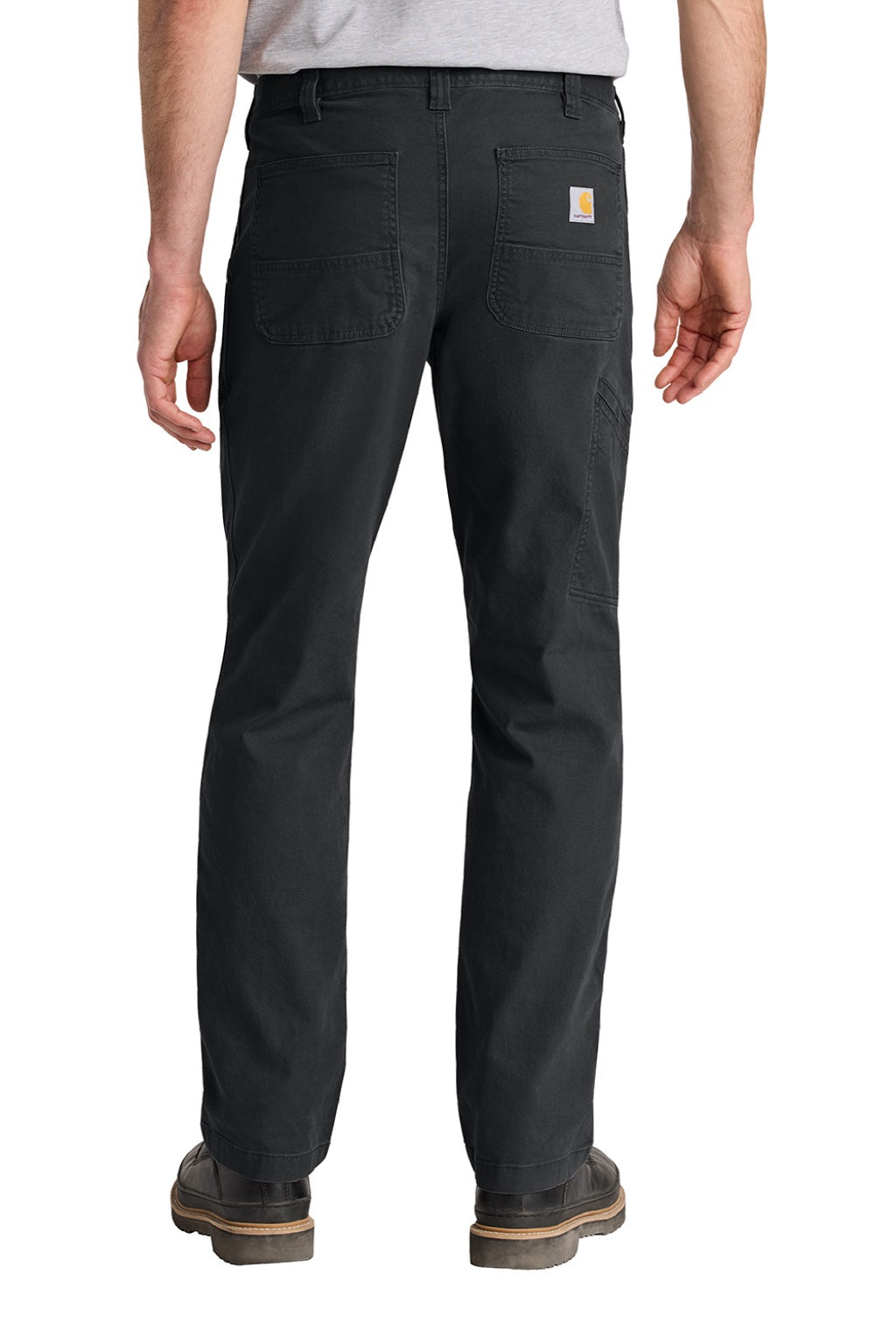 Carhartt CT102291 Mens Rugged Flex Rigby Pants Black Model Back