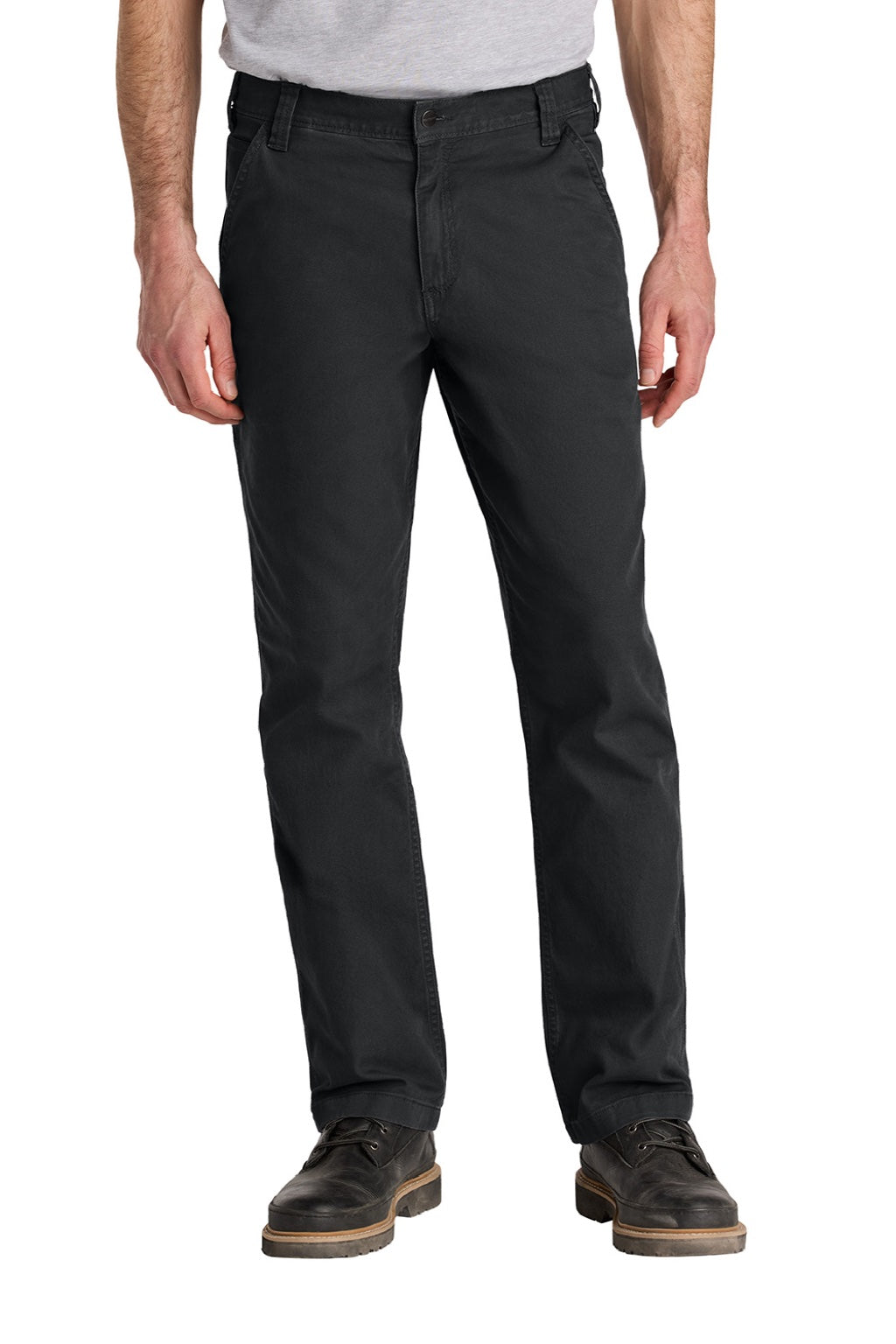 Carhartt CT102291 Mens Rugged Flex Rigby Pants Black Model Front