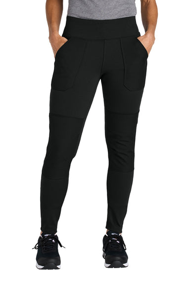 Carhartt CT102482 Womens Midweight Utility Moisture Wicking Leggings w/ Pockets Black Model Front