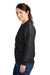 Carhartt CT102524 Womens Crawford Rugged Flex Full Zip Jacket Black Model Side
