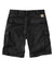 Carhartt CT103542 Mens Rugged Flex Rigby Cargo Shorts w/ Pockets Black Flat Back