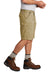 Carhartt CT103542 Mens Rugged Flex Rigby Cargo Shorts w/ Pockets Dark Khaki Brown Model Side