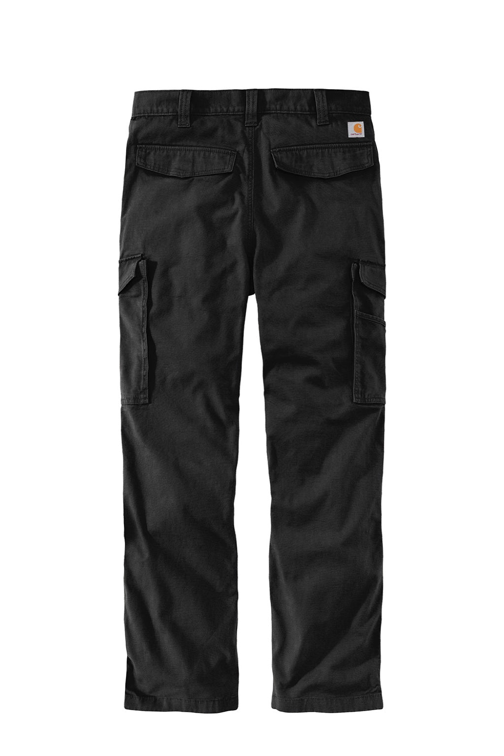 Carhartt CT103574 Mens Rugged Flex Rigby Cargo Pants w/ Pockets Black Flat Back