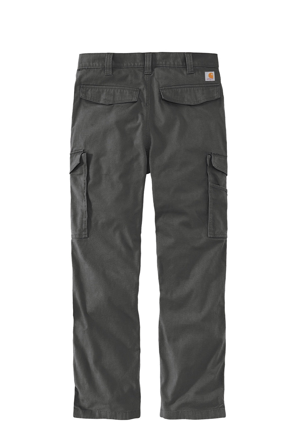 Carhartt CT103574 Mens Rugged Flex Rigby Cargo Pants w/ Pockets Shadow Grey Flat Back