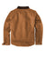 Carhartt CT103828/CTT103828 Mens Detroit Duck Wind & Water Resistant Full Zip Jacket Carhartt Brown Flat Back