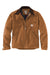 Carhartt CT103828/CTT103828 Mens Detroit Duck Wind & Water Resistant Full Zip Jacket Carhartt Brown Flat Front