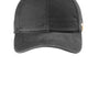 Carhartt Mens Moisture Wicking Canvas Adjustable Hat - Black