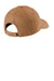 Carhartt CT103938  Moisture Wicking Canvas Adjustable Hat Carhartt Brown Flat Back