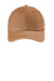 Carhartt CT103938 Mens Moisture Wicking Canvas Adjustable Hat Carhartt Brown Flat Front