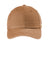 Carhartt Hats CT103938 Mens Moisture Wicking Canvas Adjustable Hat Carhartt Brown Flat Front