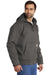 Carhartt CT104050/CTT104050 Mens Active Washed Duck Full Zip Hooded Jacket Gravel Grey Model 3Q