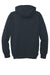 Carhartt CT104078 Mens Water Resistant Thermal Lined Full Zip Hooded Sweatshirt Hoodie New Navy Blue Flat Back