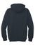 Carhartt CT104078 Mens Water Resistant Thermal Lined Full Zip Hooded Sweatshirt Hoodie w/ Pockets New Navy Blue Flat Back