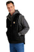 Carhartt CT104277 Mens Sherpa Lined Mock Neck Full Zip Vest Black Model 3Q