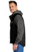 Carhartt CT104277 Mens Sherpa Lined Mock Neck Full Zip Vest Black Model Side