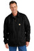 Carhartt CT104293/CTT104293 Mens Sherpa Lined Full Zip Jacket Black Model Front
