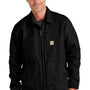 Carhartt Mens Sherpa Lined Full Zip Jacket - Black