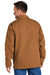 Carhartt CT104293/CTT104293 Mens Sherpa Lined Full Zip Jacket Carhartt Brown Model Back