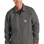 Carhartt Mens Sherpa Lined Full Zip Jacket - Gravel Grey