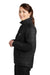 Carhartt CT104314 Womens Gilliam Wind & Water Resistant Full Zip Jacket Black Model Side