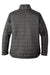 Carhartt CT104314 Womens Gilliam Wind & Water Resistant Full Zip Jacket Shadow Grey Flat Back