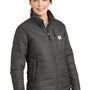 Carhartt Womens Gilliam Wind & Water Resistant Full Zip Jacket - Shadow Grey