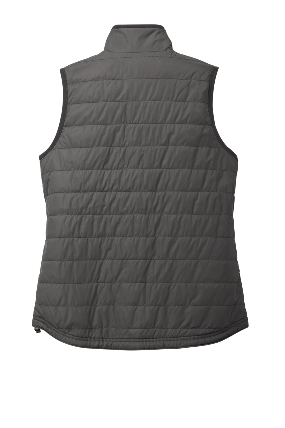 Carhartt CT104315 Womens Gilliam Wind & Water Resistant Full Zip Vest Shadow Grey Flat Back