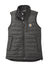 Carhartt CT104315 Womens Gilliam Wind & Water Resistant Full Zip Vest Shadow Grey Flat Front