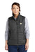 Carhartt CT104315 Womens Gilliam Wind & Water Resistant Full Zip Vest Shadow Grey Model Front