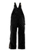 Carhartt CT104393/CTS104393/CTT104393/CT106672/CTS106672/CTT106672 Mens Firm Duck Insulated Bib Overalls w/ Pockets Black Flat Back