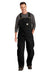 Carhartt CT104393/CTS104393/CTT104393/CT106672/CTS106672/CTT106672 Mens Firm Duck Insulated Bib Overalls w/ Pockets Black Model Front