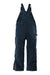 Carhartt CT104393/CTS104393/CTT104393/CT106672/CTS106672/CTT106672 Mens Firm Duck Insulated Bib Overalls w/ Pockets Dark Navy Blue Flat Back